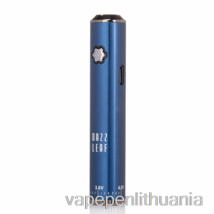 Dazzleaf Squarii Bottom Twist 510 Baterija Navy Vape Skystis